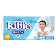 Kibie Quick Dry подгузники для мальчиков M 5-10 кг, 44 шт
