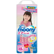Moony, трусики для девочек Super BIG (13-25 кг) 26 шт