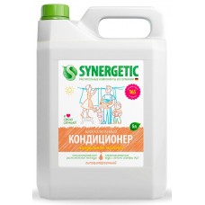 Synergetic Кондиционер для белья Миндальное молочко, 5 л