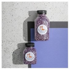 Соль для ванн ароматическая Alice Natural  с шиммером "Виноградная" 250г