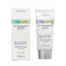 Enough ВВ-крем с морским коллагеном Collagen 3 in1 Whitening Moisture BB Сream SPF47, 50 мл