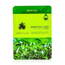 FarmStay Маска тканевая с экстрактом зеленого чая, 23 мл