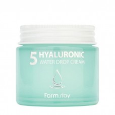 Farmstay Суперувлажняющий крем для лица с гиалуроновым комплексом Hyaluronic 5 Water Drop Cream, 80 мл