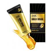 Farmstay Маска-пленка с золотом и муцином улитки 24K Gold Snail Peel Off Pack,10..
