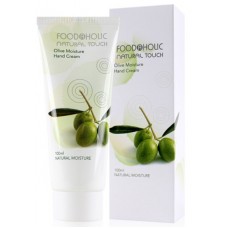 FoodaHolic, Увлажняющий крем для рук с экстрактом оливы Olive Moisture Hand Cream, 100 мл