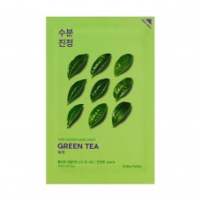Holika Holika, противовоспалительная тканевая маска Pure Essence Зелёный чай, 1 шт