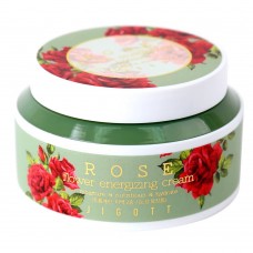 JIGOTT Тонизирующий крем с экстрактом розы Rose Flower Energizing Cream, 100 мл