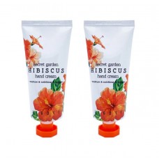 JIGOTT набор крем для рук с экстрактом гибискуса Secret Garden Hibiscus Hand Cream 100 мл (81990) 2 шт.