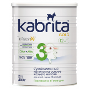 Смесь Kabrita 3 GOLD для комфортного пищеварения (старше 12 месяцев) 400 г