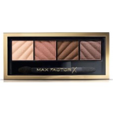 Max Factor Палетка тени для век и пудра для бровей 2 В 1 Smokey Eye Matte Drama Kit, тон 10 alluring nude