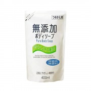 Натуральное бездобавочное жидкое мыло Nihon No Added Pure Body Soap, 400ml