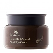Sinabro, Витаминный крем для кожи вокруг глаз The Real Black Snail Vitamin Eye, ..