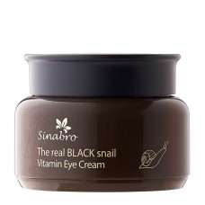 Sinabro, Витаминный крем для кожи вокруг глаз The Real Black Snail Vitamin Eye, 45 мл