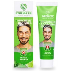 Synergetic, Зубная паста Активная защита, 100 гр