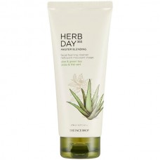 The Face Shop Пенка для умывания с экстрактом алое Herb Day 365 Foaming Cleanser Aloe, 170 мл