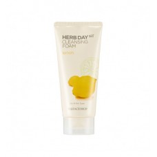The Face Shop Пенка для умывания с экстрактом лимона Herb Day 365 Foaming Cleanser Lemon, 170 мл
