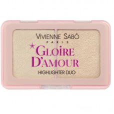 Vivienne Sabo Палетка хайлайтеров Gloire d'amour 01, светло-розовый