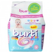 Burti, концентрированный стиральный порошок Burti Compact Baby для детского бель..