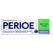 Perioe зубная паста с системой контроля свежего дыхания Breath Care жасмин и мят..