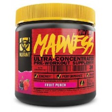 Предтренировочный комплекс Mutant Madness (225 г) fruit punch
