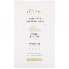 D'Alba Ночная маска для лица с белым трюфелем White Truffle Waterfull sleeping pack, 48 мл