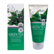 Ekel Пенка для умывания с экстрактом зеленого чая Green Tea Foam Cleanser, 100 м..