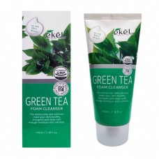 Ekel Пенка для умывания с экстрактом зеленого чая Green Tea Foam Cleanser, 100 мл