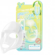 Elizavecca Успокаивающая тканевая маска с экстрактом чайного дерева Tea Tree Deep Power Ringer Mask Pack, 5 шт