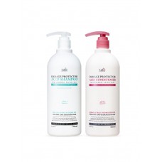 La'dor Набор Шампунь + кондиционер для поврежденных волос Damage Protector Acid Shampoo & Conditioner, 2 x 900мл