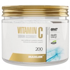 Maxler Витамин C  Vitamin C Sodium Ascorbate Powder 200 г