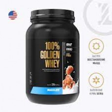 Maxler Golden whey Pro 2 lb Протеин сывороточный 100% Соленая карамель 907 грамм