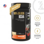 Maxler Аминокислоты БЦАА 100% Golden BCAA "Клубника" (420 гр)