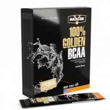 Maxler Аминокислоты 100% Golden BCAA, натуральный вкус, 15х7 г