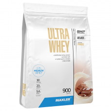 Maxler Ultra Whey 900 г. (bag), вкус шоколад с кокосовыми чипсами