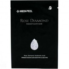 MEDI-PEEL Тканевая маска для сияния кожи с алмазной пудрой Rose Diamond Radiant Glow Mask, 25 мл