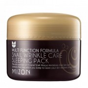MIZON Ночная антивозрастная маска с экстрактом улитки Mizon Snail Wrinkle Care S..