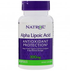 Natrol Alpha Lipoic Acid, 300 мг, 50 шт.
