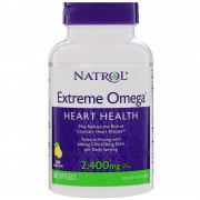 Natrol Extreme Omega капс., 60 шт., лимон