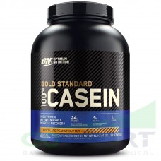 Казеин Optimum Nutrition 100% Casein Gold Standard 1800г, шоколад и арахисовое масло