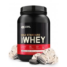 Протеин Optimum Nutrition 100% Whey Gold Standard 837 г, печенье и крем