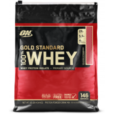 Протеин Optimum Nutrition 100% Whey Gold Standard (4545-4704 г) ванильное мороженое