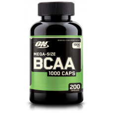 Аминокислоты Optimum Nutrition BCAA 1000, 200 капсул