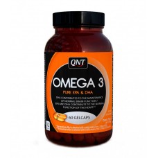 Омега жирные кислоты QNT Omega 3 (60 капсул), нейтральный