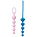 Satisfyer Набор анальных цепочек Beads J01756, pink/turquoise