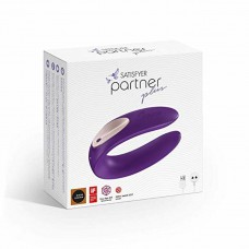 Satisfyer Вибратор силиконовый Partner Toy Plus, фиолетовый