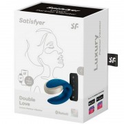 Satisfyer Вибратор для пар с управлением через пульт и приложение Double Love, с..