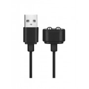 Satisfyer Черный магнитный кабель для зарядки Saisfyer USB Charging Cable Черный..