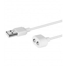 Белый магнитный кабель для зарядки Saisfyer USB Charging Cable Белый