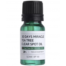 Some By Mi 30 DAYS MIRACLE TEA TREE CLEAR SPOT OIL Масло для лица с экстрактом чайного дерева для точечного применения 10мл