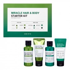SOME BY MI MIRALCE HAIR&BODY TRAIL KIT Набор: Пептидный шампунь , Пептидная маска против выпадения волос, гель для тела, лосьон для тела 60+30+60+30мл